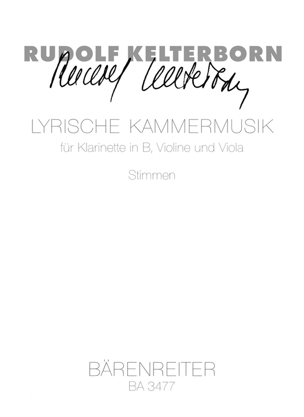 Lyrische Kammermusik