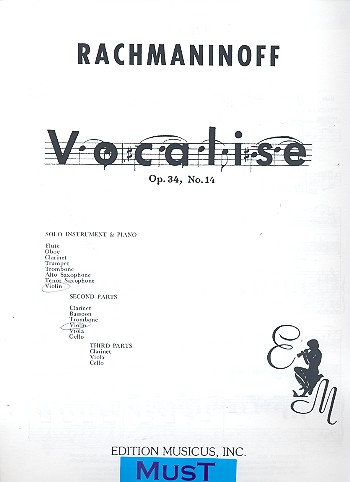 Vocalise op.34,14