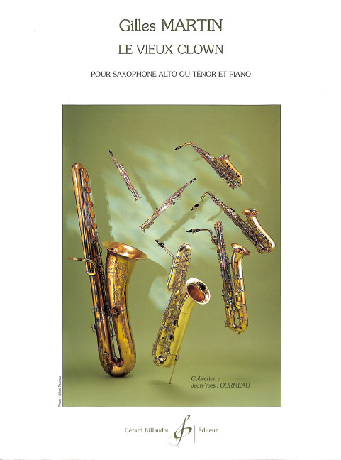 Le vieux clown pour saxophone alto