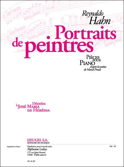 Portraits de peintres pour piano