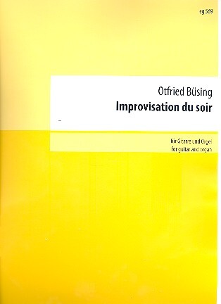 Improvisation du soir für Gitarre