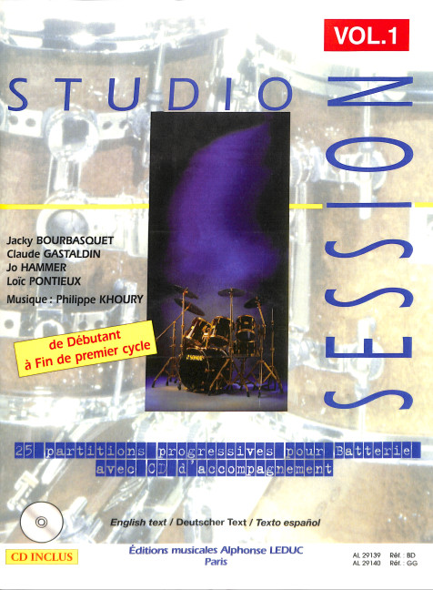 Studio Session (+CD) 25 partitions