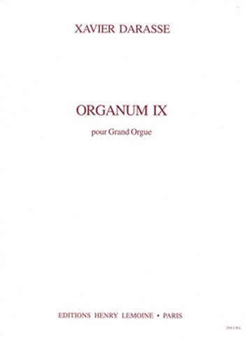 Organum 9 pour grand orgue