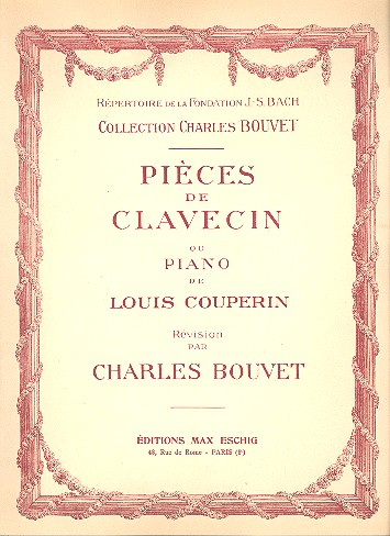 Pièces de clavecin pour clavecin