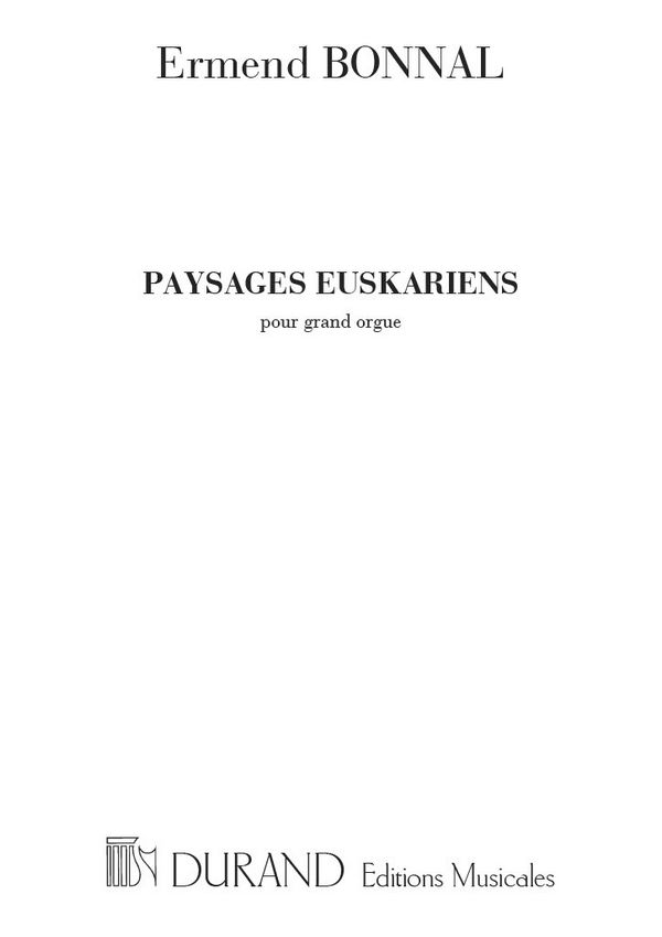 Paysages euskariens nos.1-3 pour