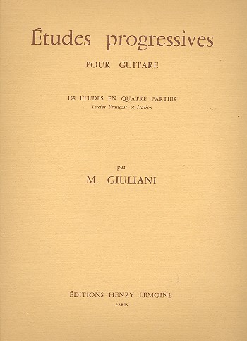 Études progressives 158 études en