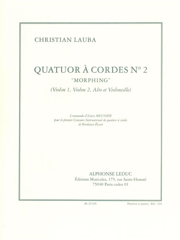 QUATUOR A CORDES NO.2 (MORPHING)