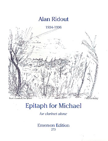 Epitaph for Michael for clarinet alone
