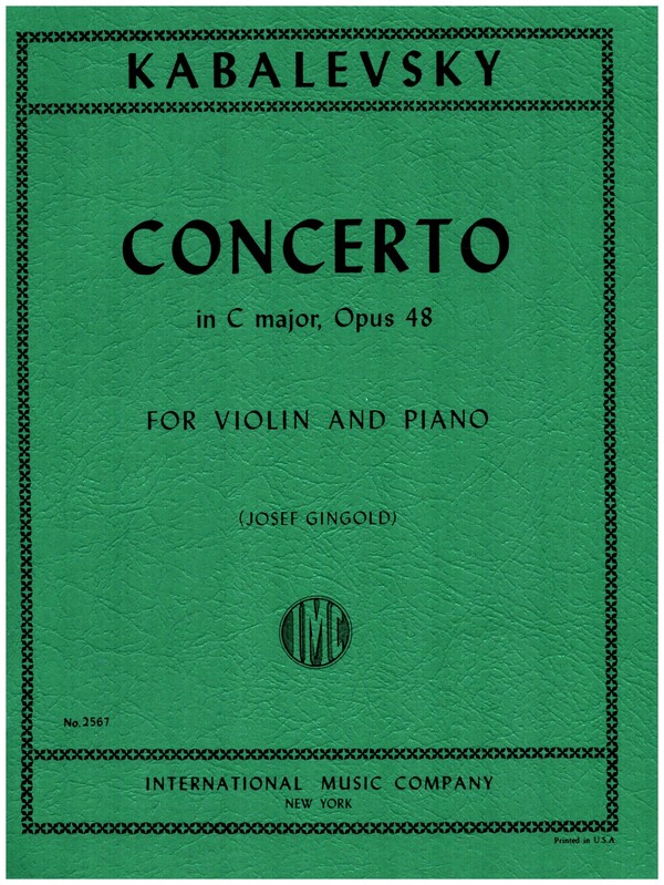 Concerto C major op.48