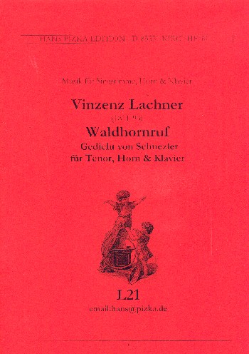 Waldhornruf für Gesang, Horn in F und Klavier