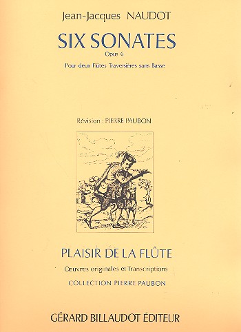 6 sonates op.6 pour 2 flutes