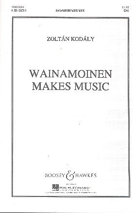 Wainamoinen makes music