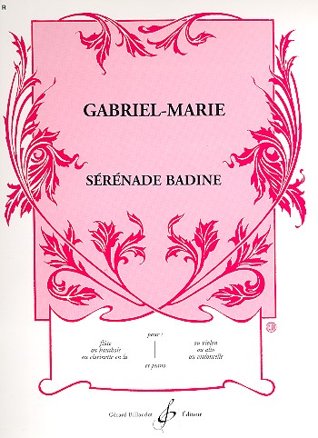 Serenade badine pour flûte (hautbois,