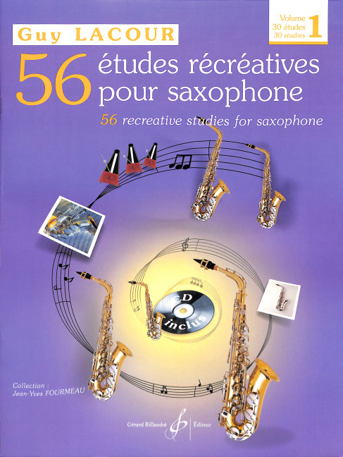 56 études récréatives vol.1 (+CD)