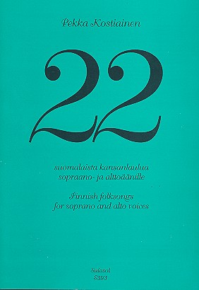 22 finnish Folksongs for