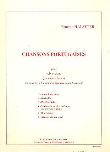 Agua do rio que la vai