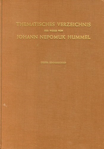 Thematisches Verzeichnis der