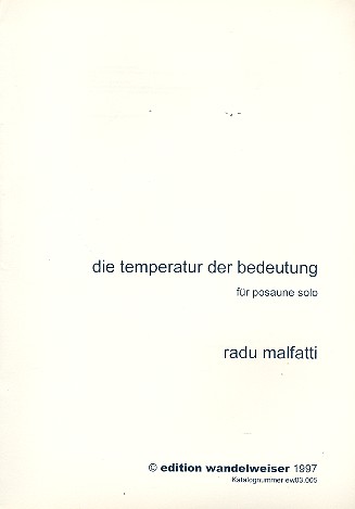 Die Temperatur der Bedeutung