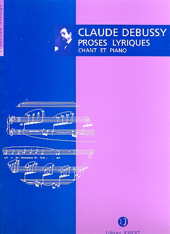 Proses lyriques pour chant