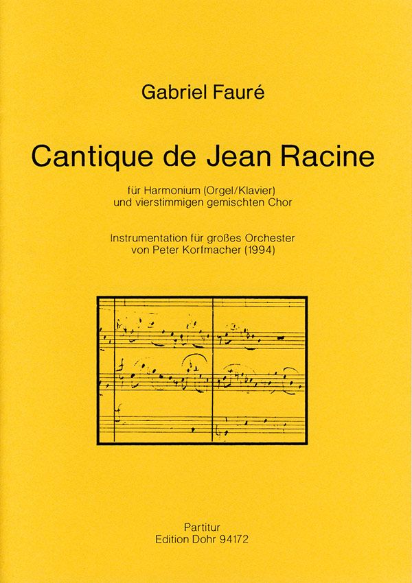 Cantique de Jean Racine