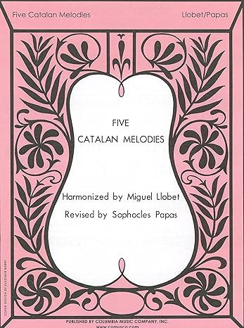 5 Catalan Melodies for