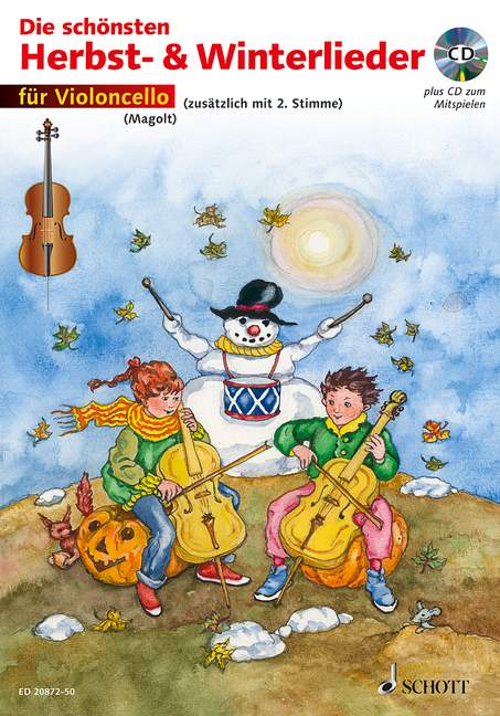 Die schönsten Herbst- und Winterlieder (+CD)