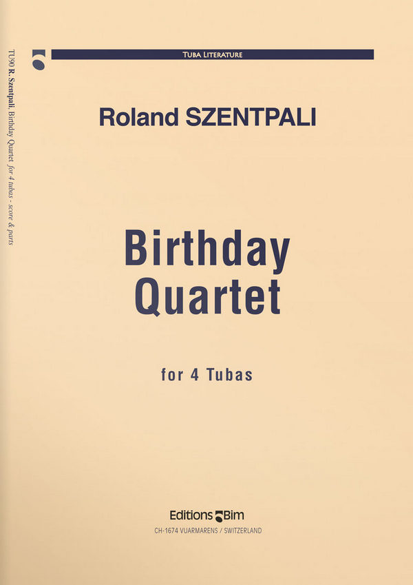 Birthday Quartet for 4 tubas