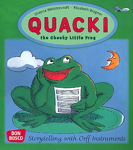 Quacki the cheeky little Frog