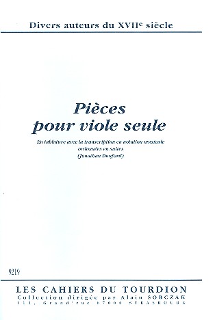 Pièces pour viole seule