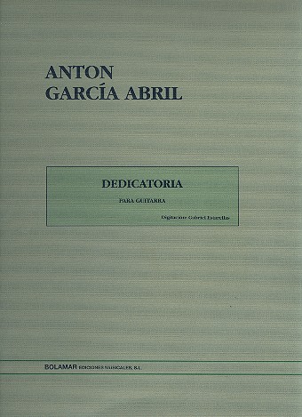 Dedicatoria para guitarra