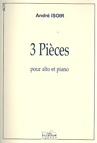 3 pièces pour alto et piano