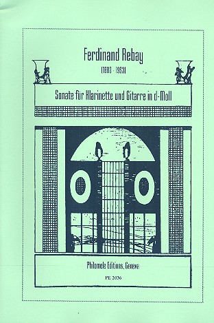 Sonate d-Moll für Klarinette und Gitarre