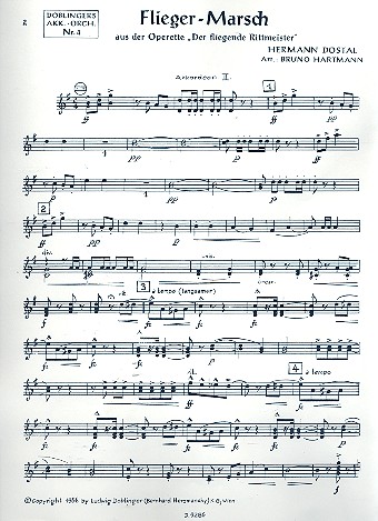 Fliegermarsch für Akkordeonorchester