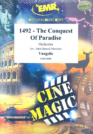 1492- Conquest of Paradise (+CD) for orchestra