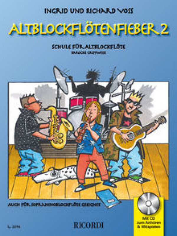 Altblockflötenfieber  Band 2 (+CD) Schule