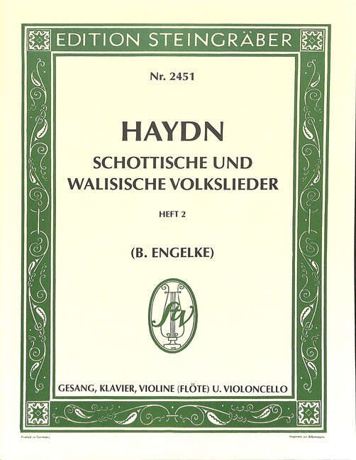 Schottische und walisische Volkslieder Band 2