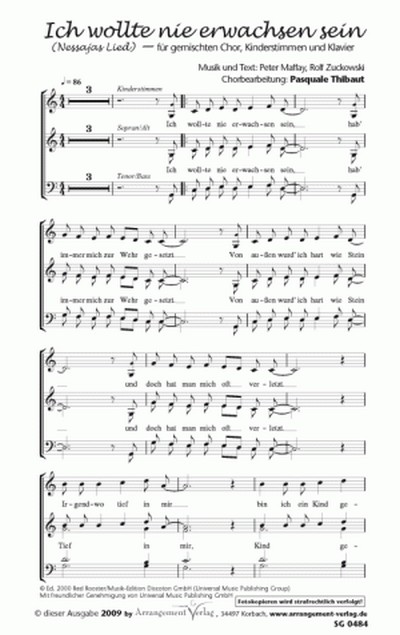 Ich wollte nie erwachsen sein