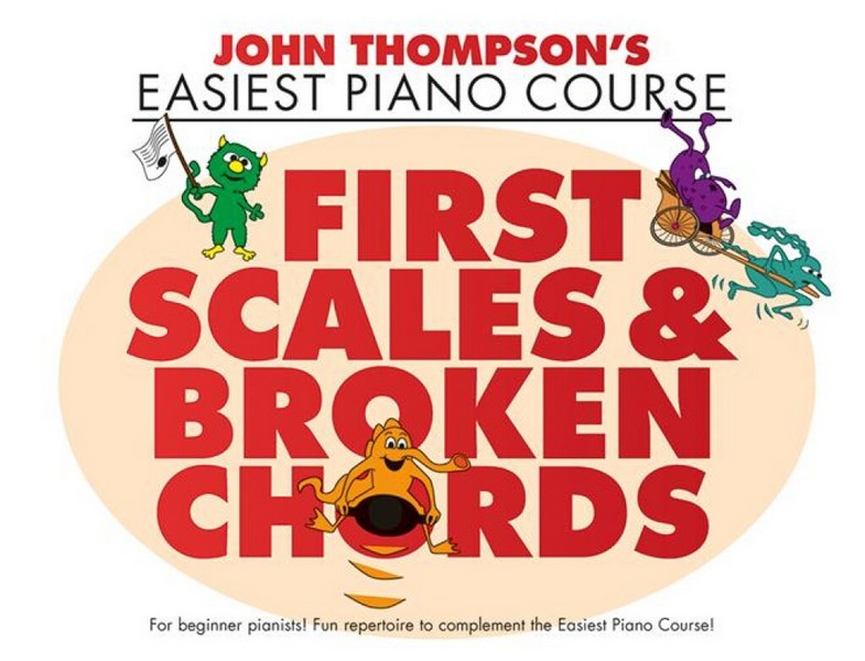 Easiest Piano Course first easy scales