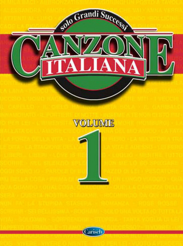 Canzone Italiana Volume 1