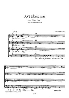 Libera me from gloria patri