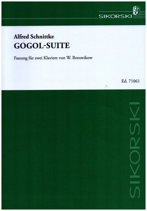 Gogol Suite für 2 Klaviere