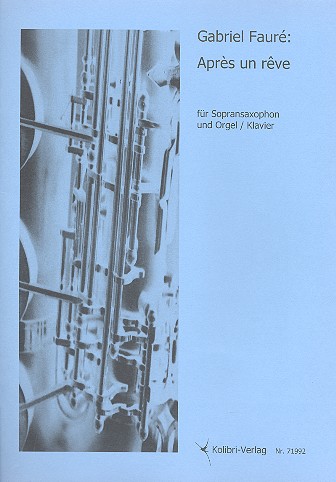 Après un rêve für Sopransaxophon