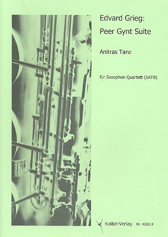 Anitras Tanz für 4 Saxophone (SATB)