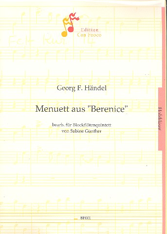 Menuett aus "Berenice" 