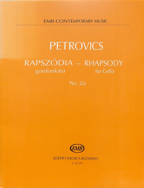 RHAPSODIE NR.2A FUER CELLO SOLO