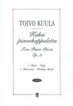 2 Piano Pieces op.3