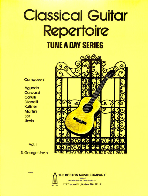A Tune A Day For Classical Guitar Repertoire Vol. 1