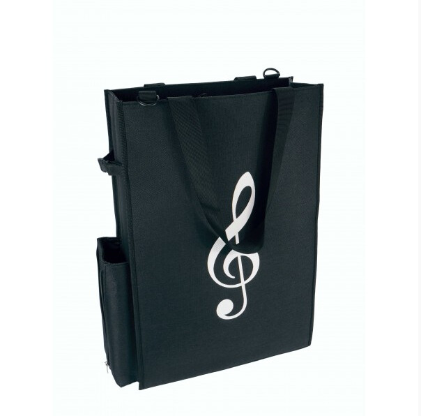 Notentasche Maxi Komfort schwarz 37 x 55 x 14 cm