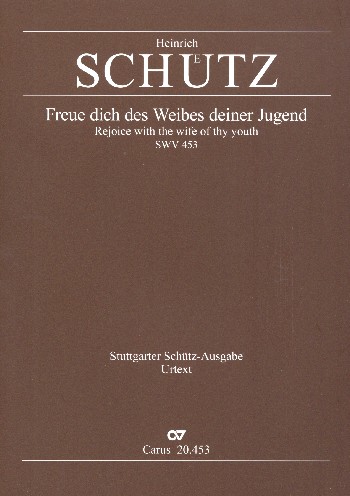 Freue dich des Weibes deiner Jugend