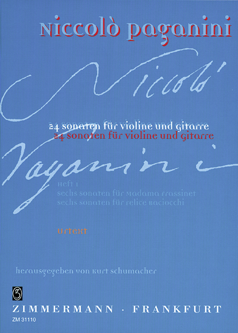 24 Sonaten Band 1 für Violine